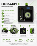 C1 Filament-Extruder & Recycler